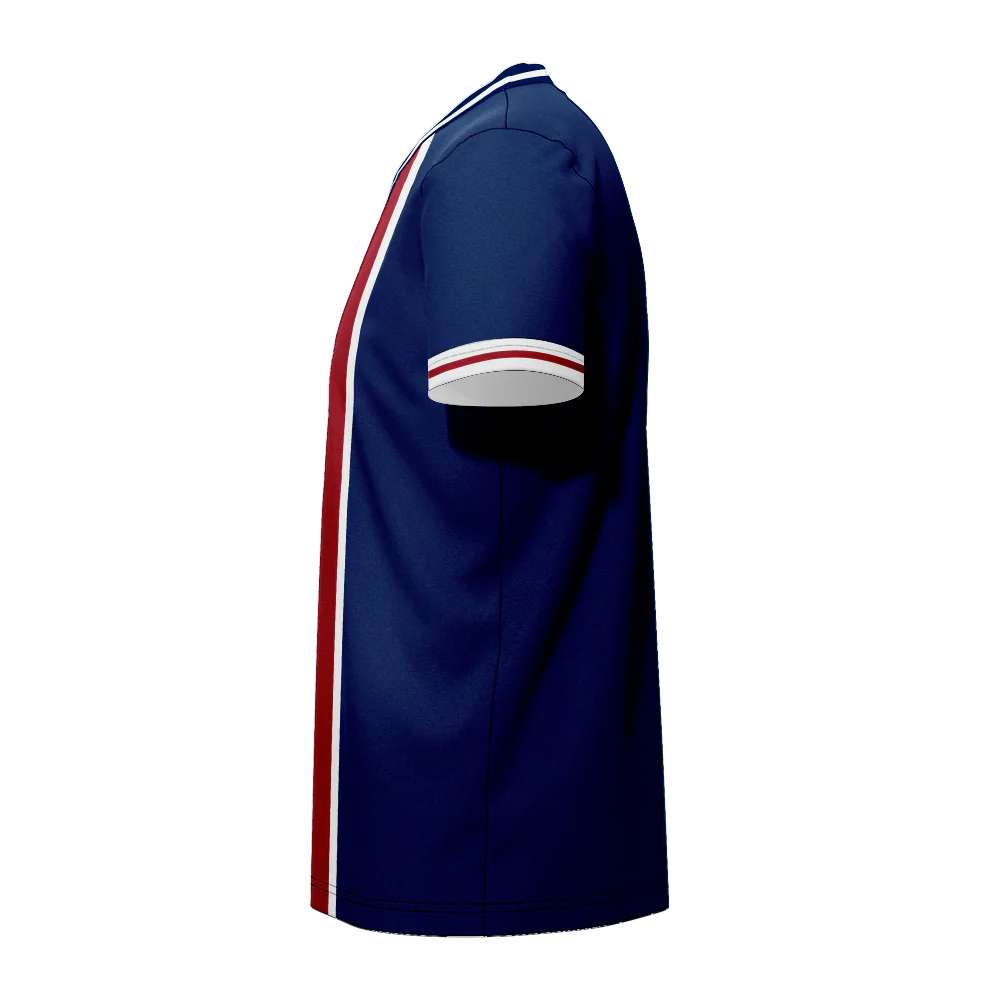 PSG Core Soccer Jersey Insert V Neck Design Your Own Custom - Image 2