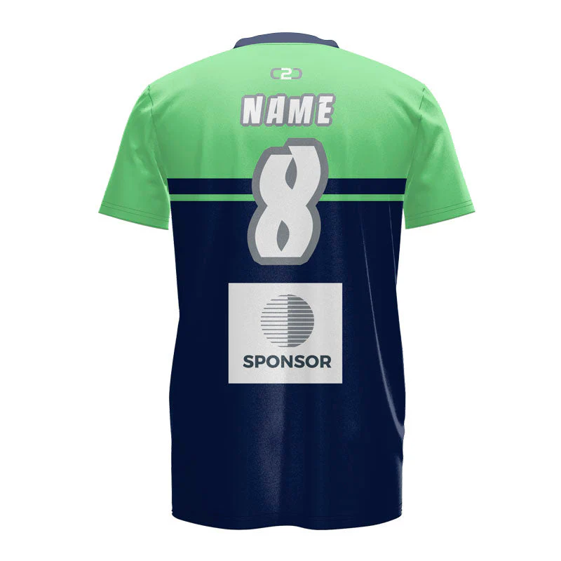 USA Core Soccer Jersey Insert V Neck Design Your Own Custom - Image 2