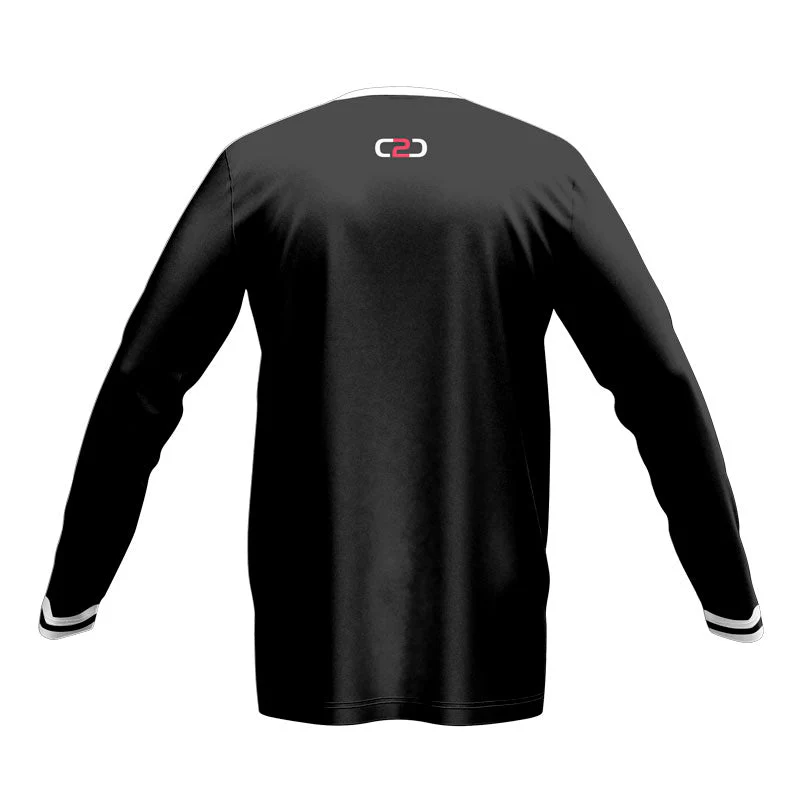 CRIMSON Shirt SlimFit HP Long Sleeve Warmup Design Your Own Custom - Image 3