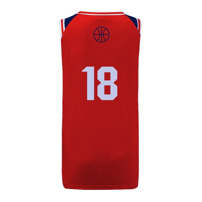 Custom Two Tone Slimfit Hp Split Basketball Singlet - Image 3