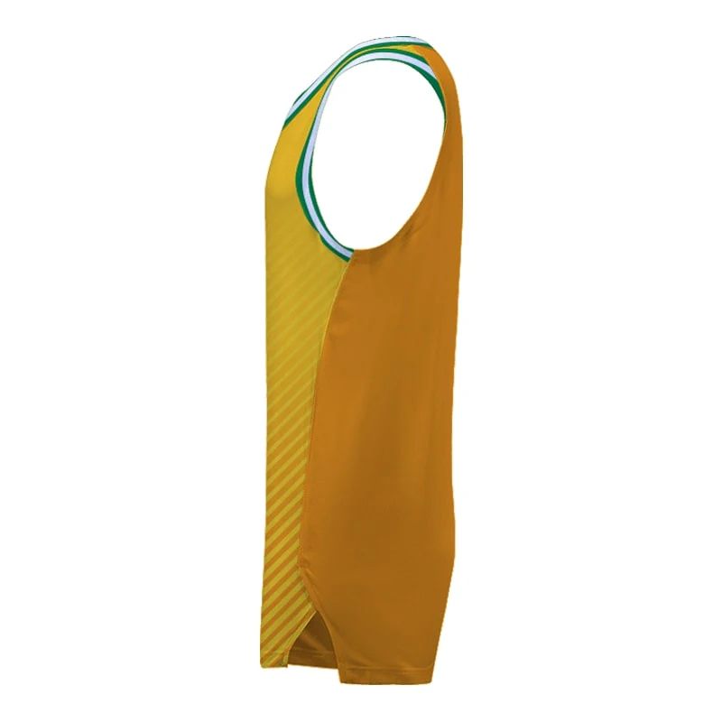Custom Sonics Icon Slimfit Hp Split Basketball Singlet - Image 2
