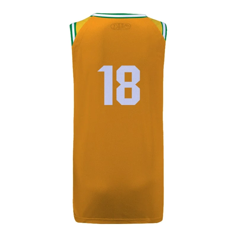Custom Sonics Icon Slimfit Hp Split Basketball Singlet - Image 3