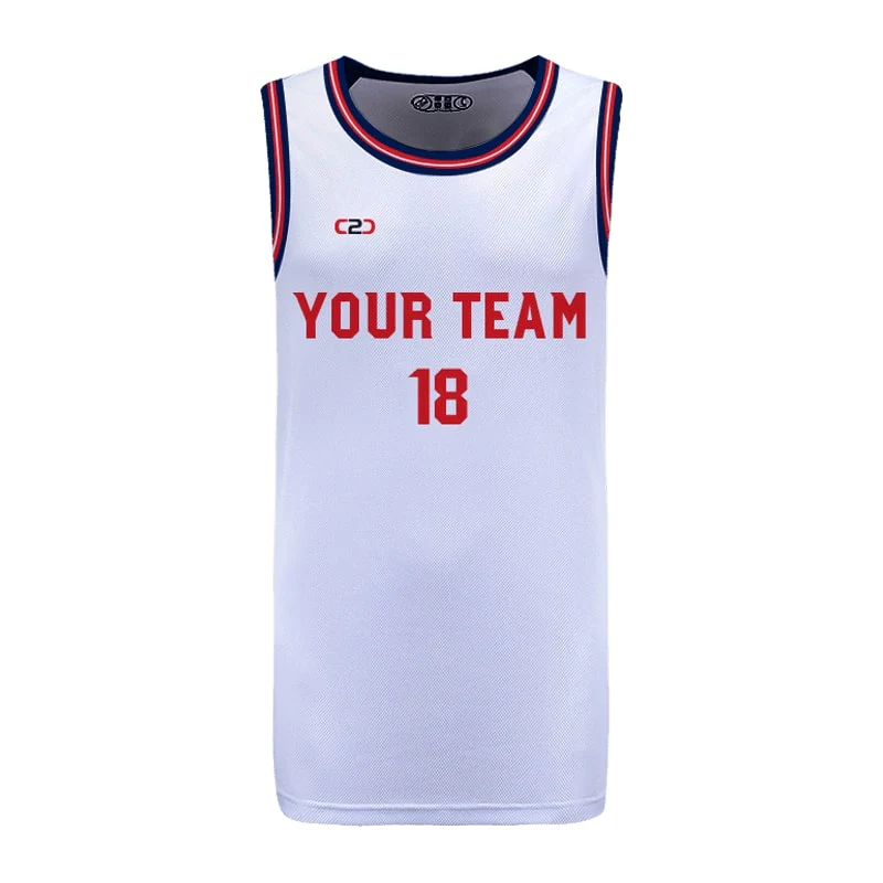 Custom Clippers Alt Slimfit Hp Split Basketball Singlet