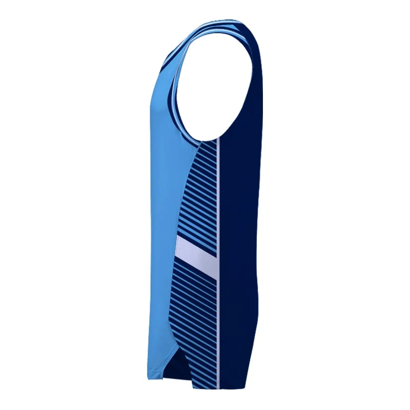 Custom Hornets Icon Slimfit Hp Split Basketball Singlet - Image 2