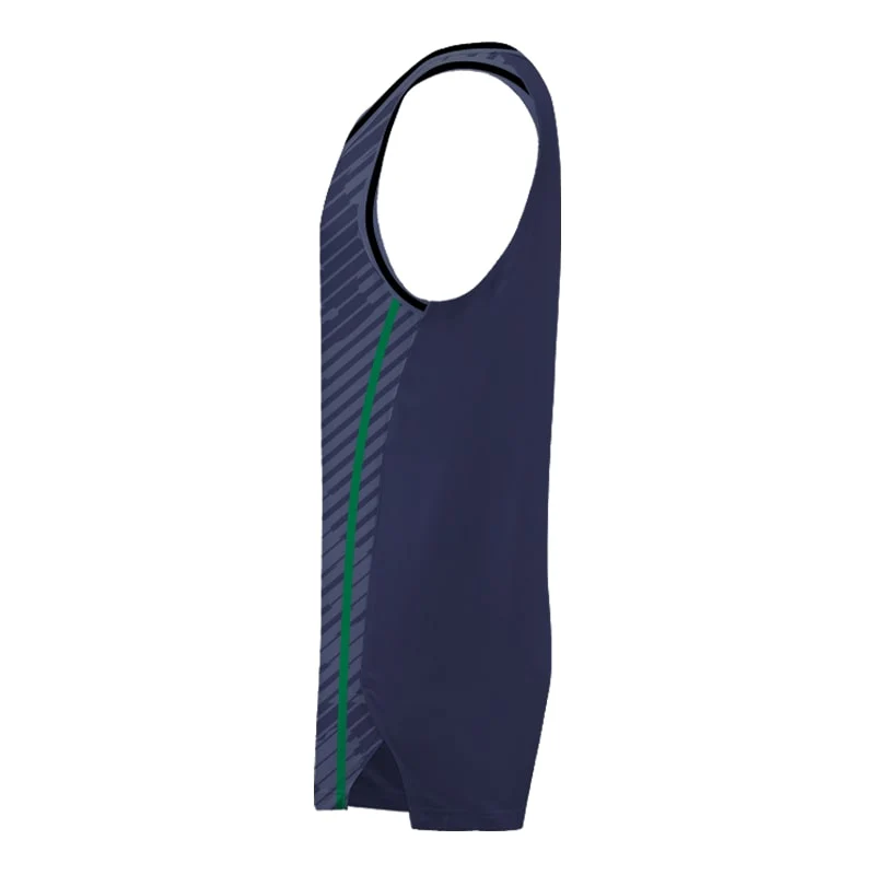 Custom Camo Slimfit Hp Split Basketball Singlet - Image 2