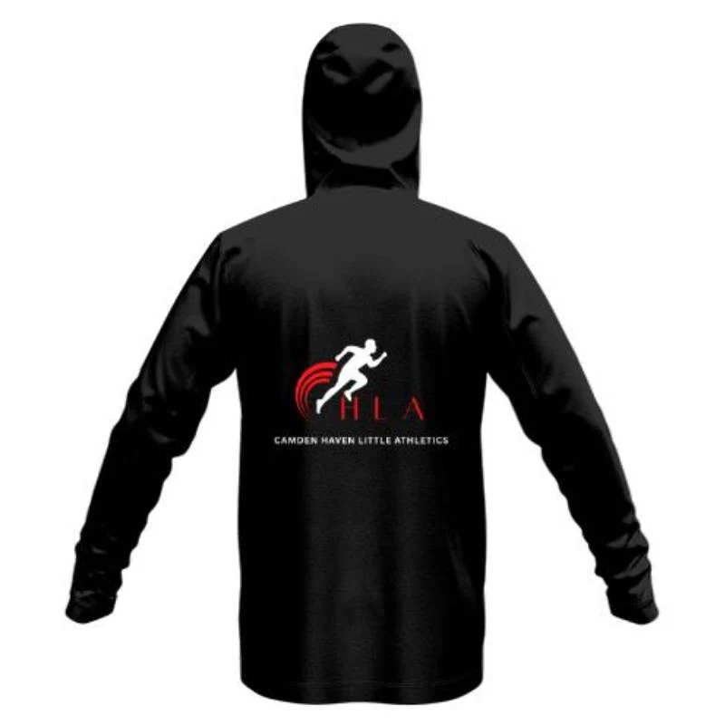 Camden Haven Little Athletics SlimFit HP Tech Zip Hoodie Black - Image 2