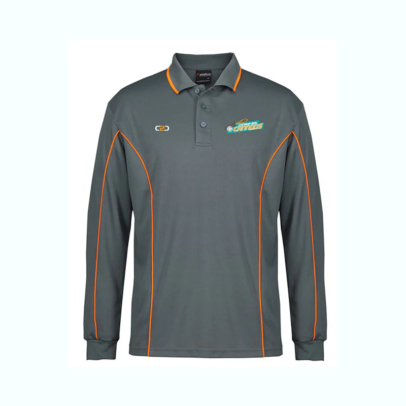 Canada Bay Cannons Long Sleeve Polo
