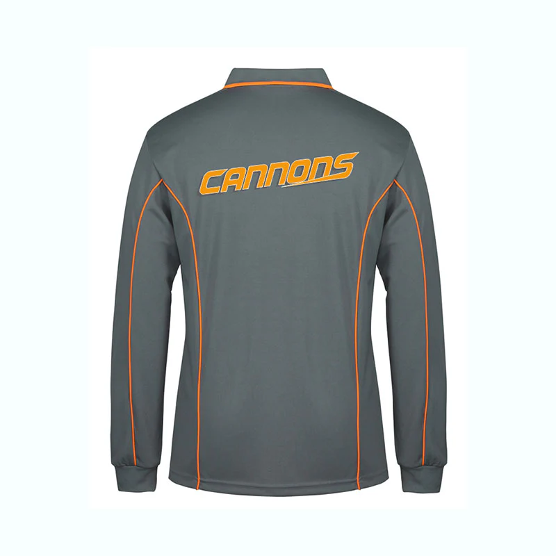 Canada Bay Cannons Long Sleeve Polo - Image 2