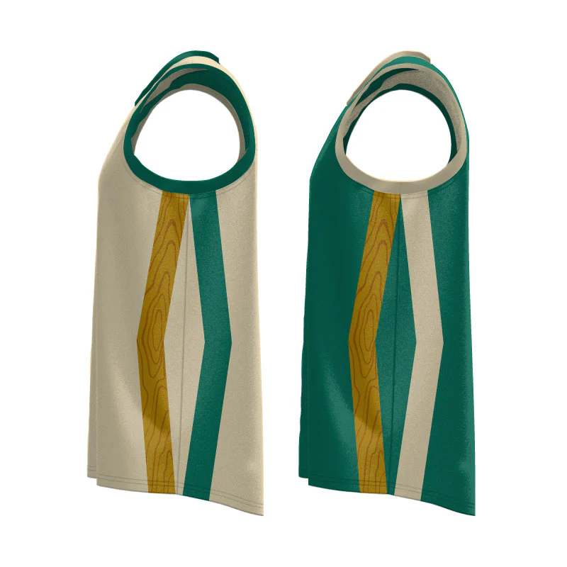 Custom Celtics City-Inspired Core Reversible Basketball Singlet - Image 2