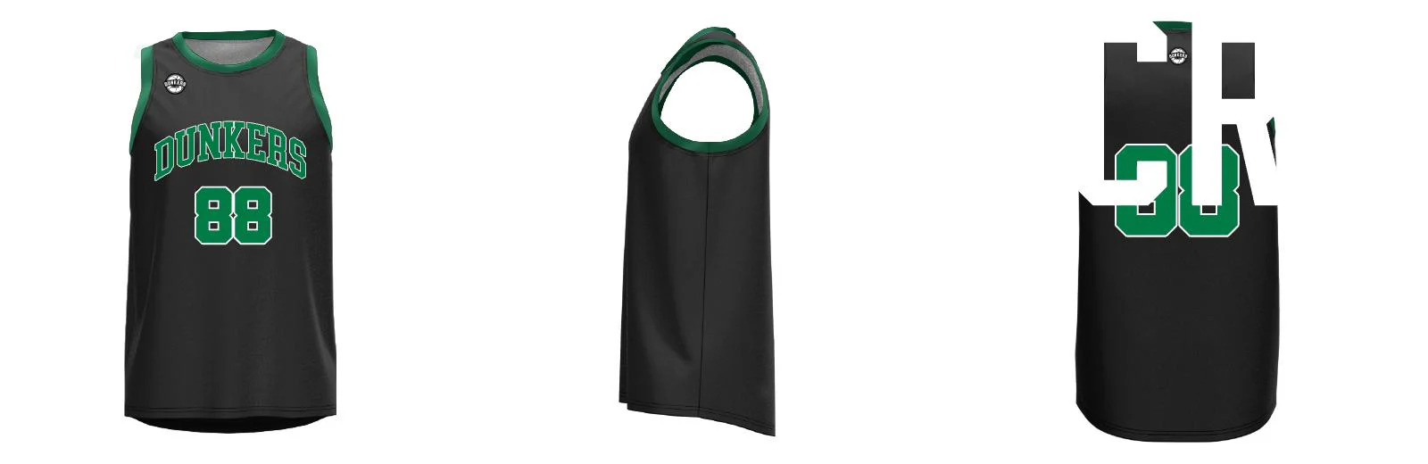 Celtics-Inspired Core Basketball Singlet DYO Design Your Own Custom