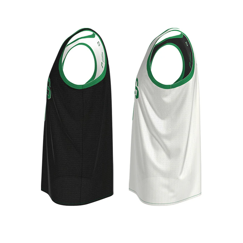 Custom Celtics-Inspired Core Reversible Basketball Singlet - Image 2