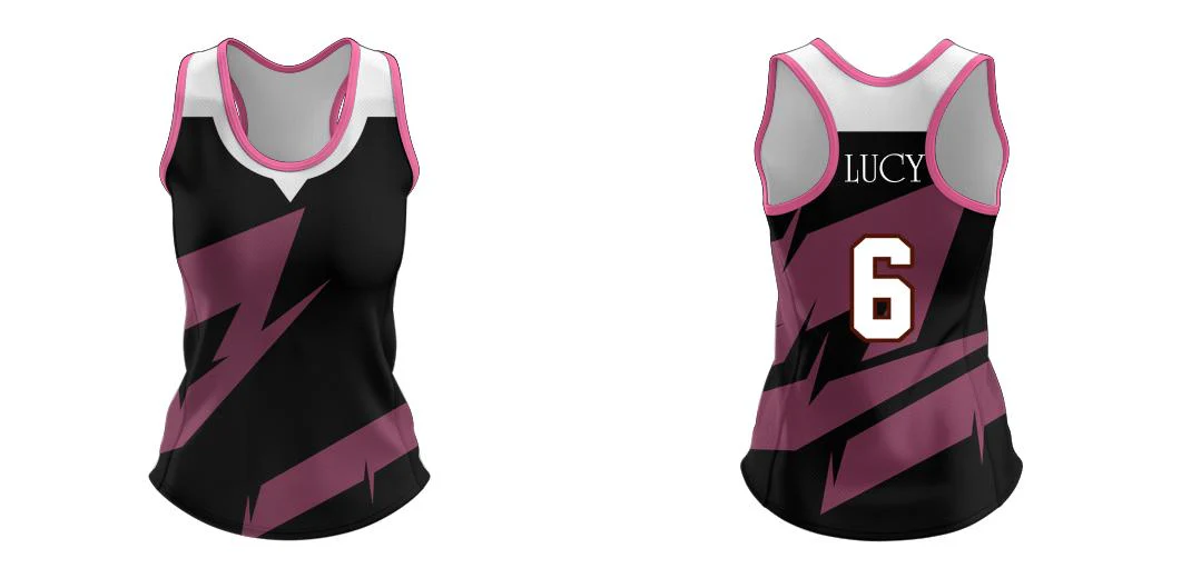 Champs Sport Singlet Ladies Racerback Design Your Own Custom