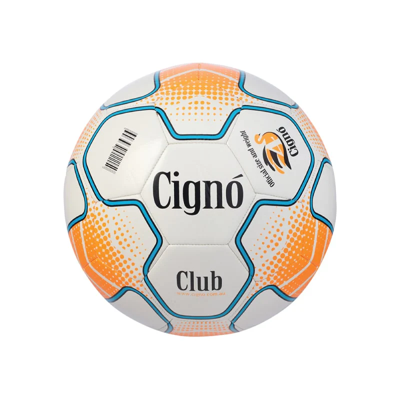Club Training Football Size 4 Orange/Blue