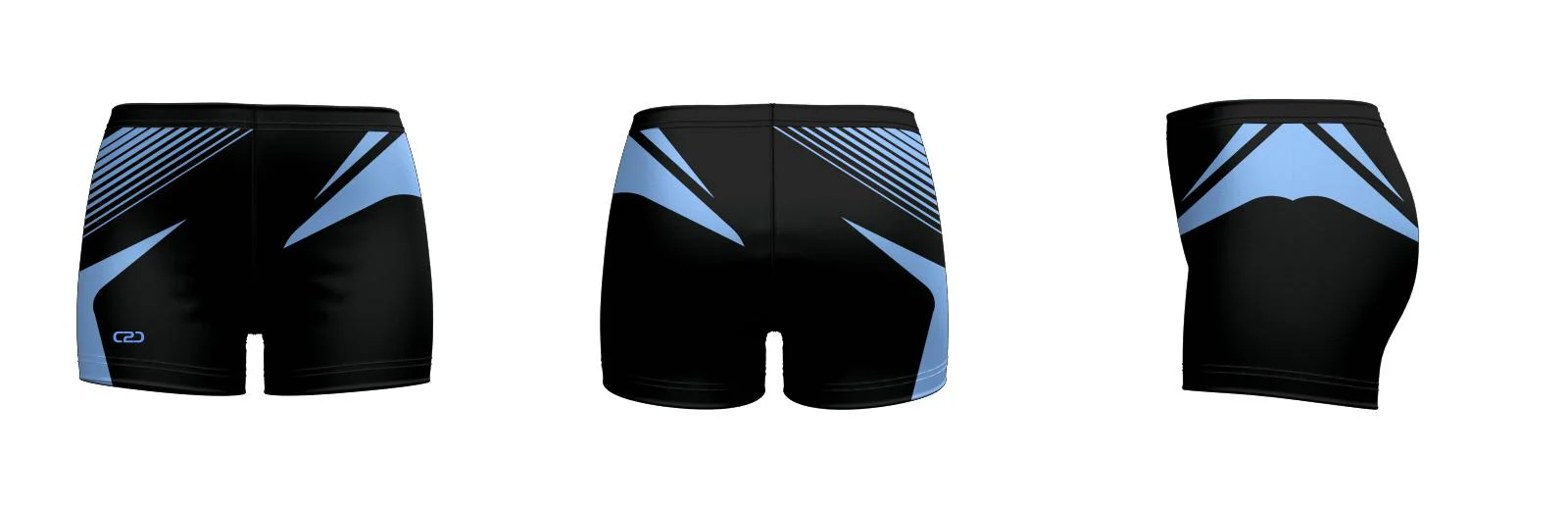 Conquer Bike Shorts Design Your Own