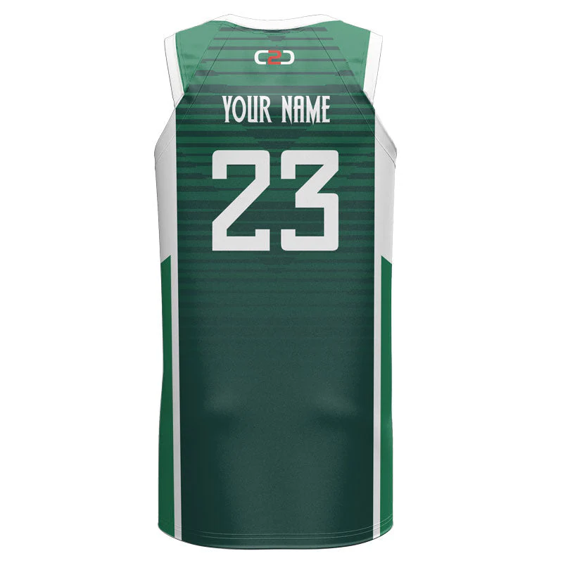 Custom Hunters Slimfit Hp Split Basketball Singlet - Image 3