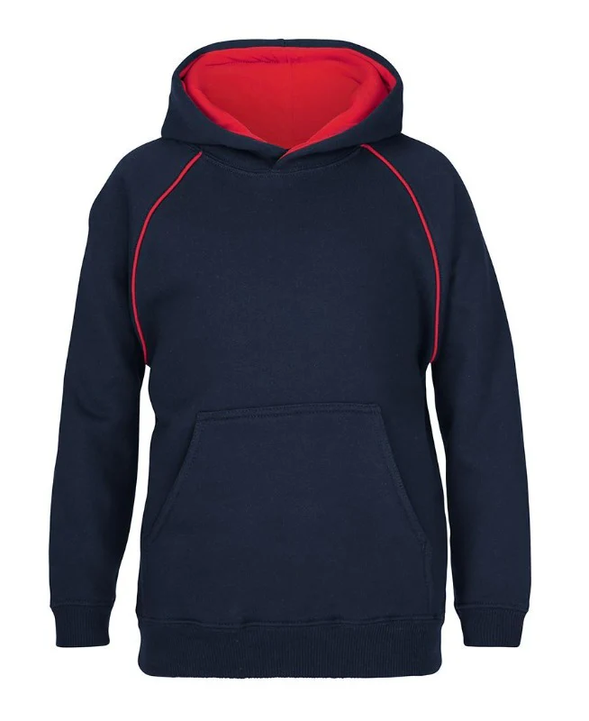 Contrast Fleecy Hoodie Kids - Image 10