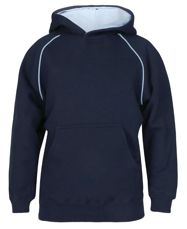 Contrast Fleecy Hoodie Kids - Image 11