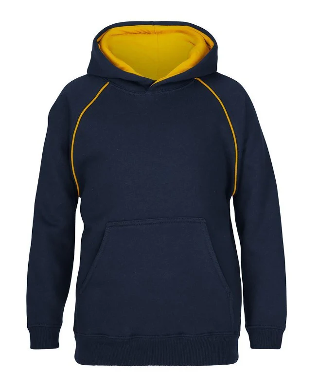 Contrast Fleecy Hoodie Kids - Image 12