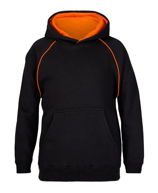 Contrast Fleecy Hoodie Kids - Image 3