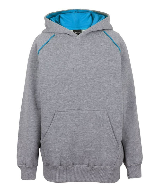 Contrast Fleecy Hoodie Kids - Image 5