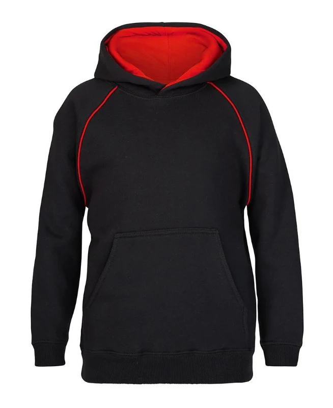 Contrast Fleecy Hoodie Kids - Image 7