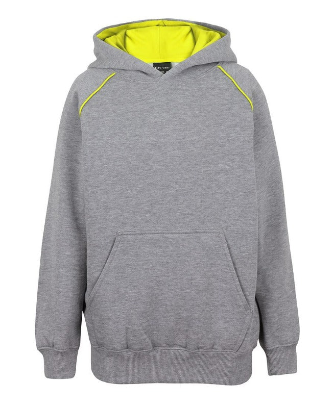 Contrast Fleecy Hoodie Kids - Image 9