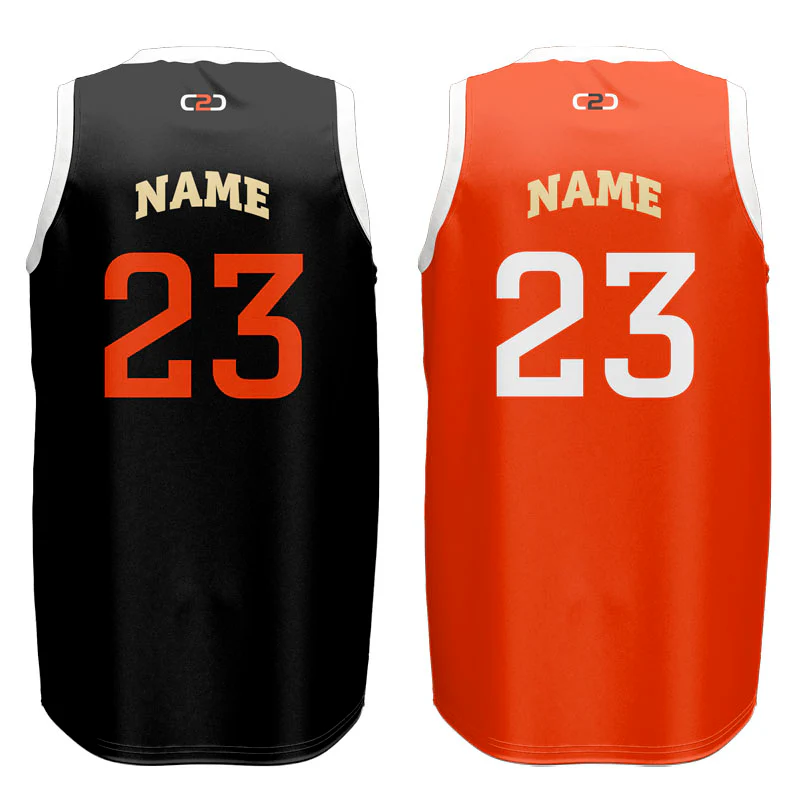 Custom Vikings Retro Core V Reversible Basketball Singlet - Image 2