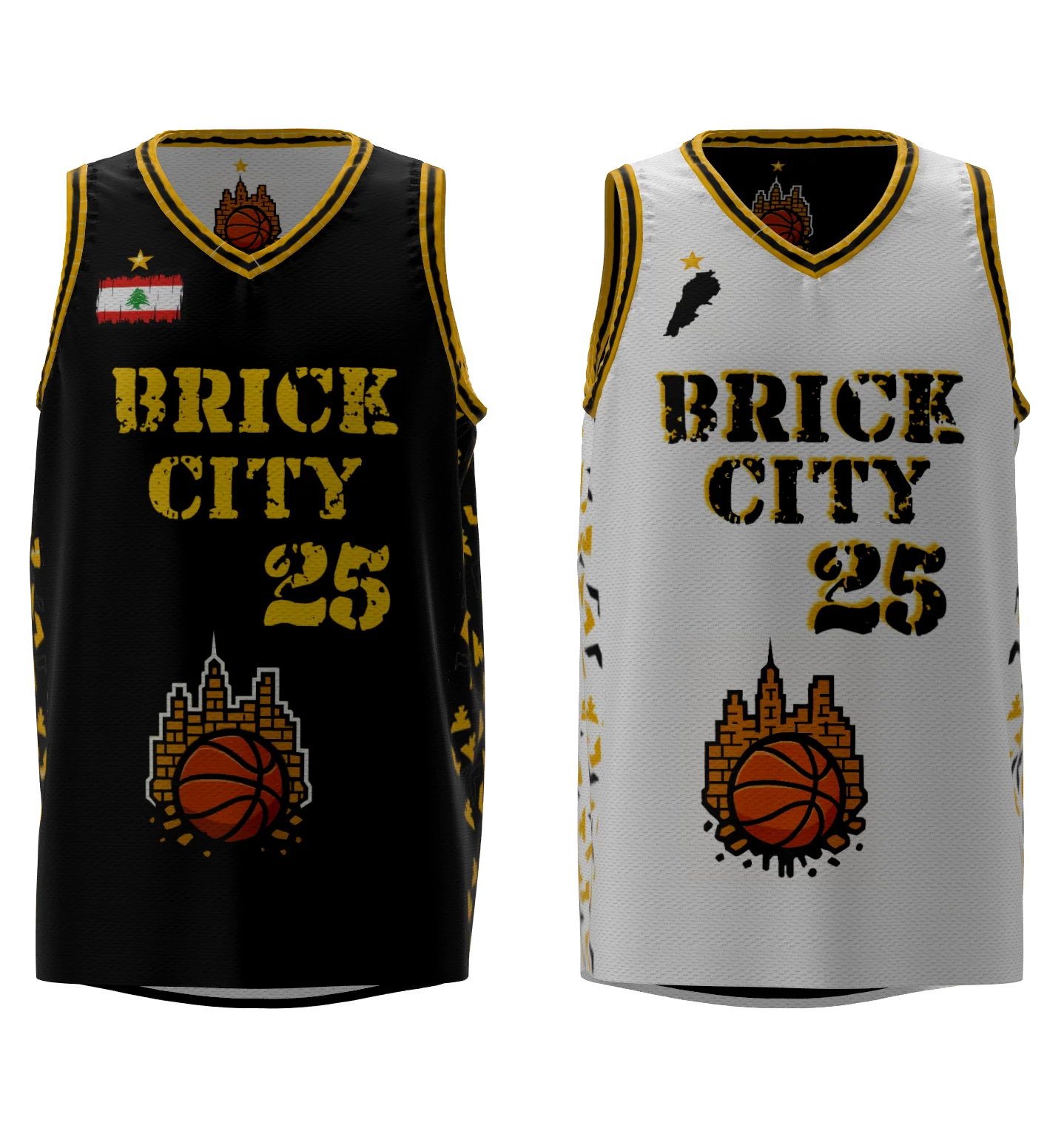 Core Reversible V Singlet Side Panel Custom