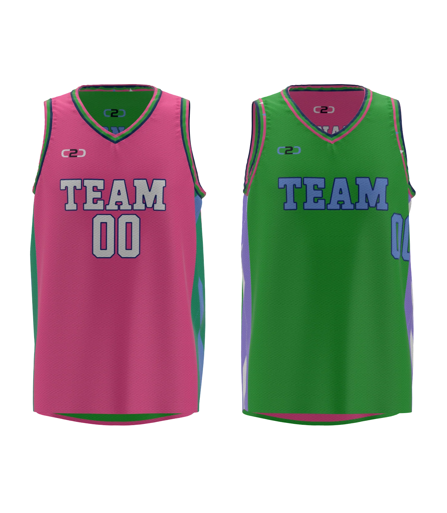 Core Reversible V Singlet Side Panel Custom