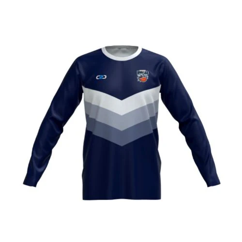 Core Warmup Tops Long Sleeve U Neck