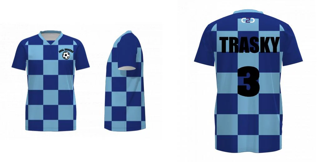 Croatia Core Soccer Jersey Insert V Neck Design Your Own Custom