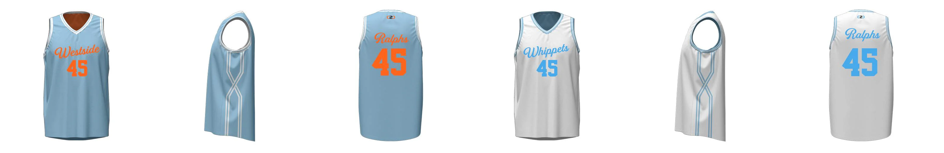 Crossover Core V Reversible Side Panel Basketball Singlet Design Your Own Custom