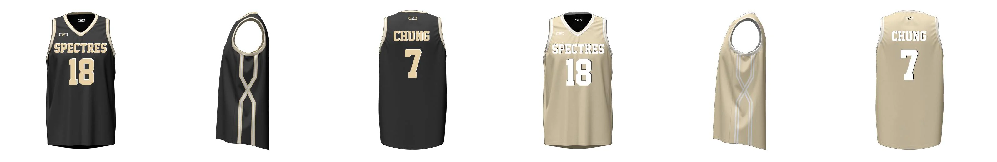 Crossover Core V Reversible Side Panel Basketball Singlet Design Your Own Custom