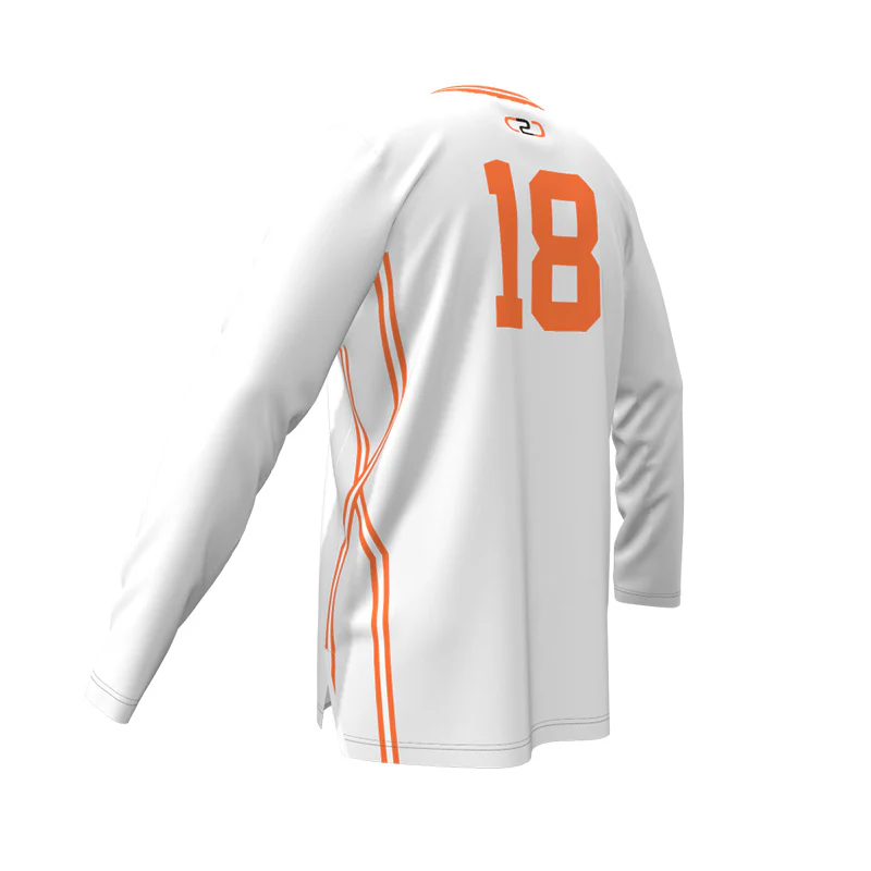 Crossover SlimFit HP Long Sleeve V Neck Warmup Shirt Design Your Own Custom - Image 3