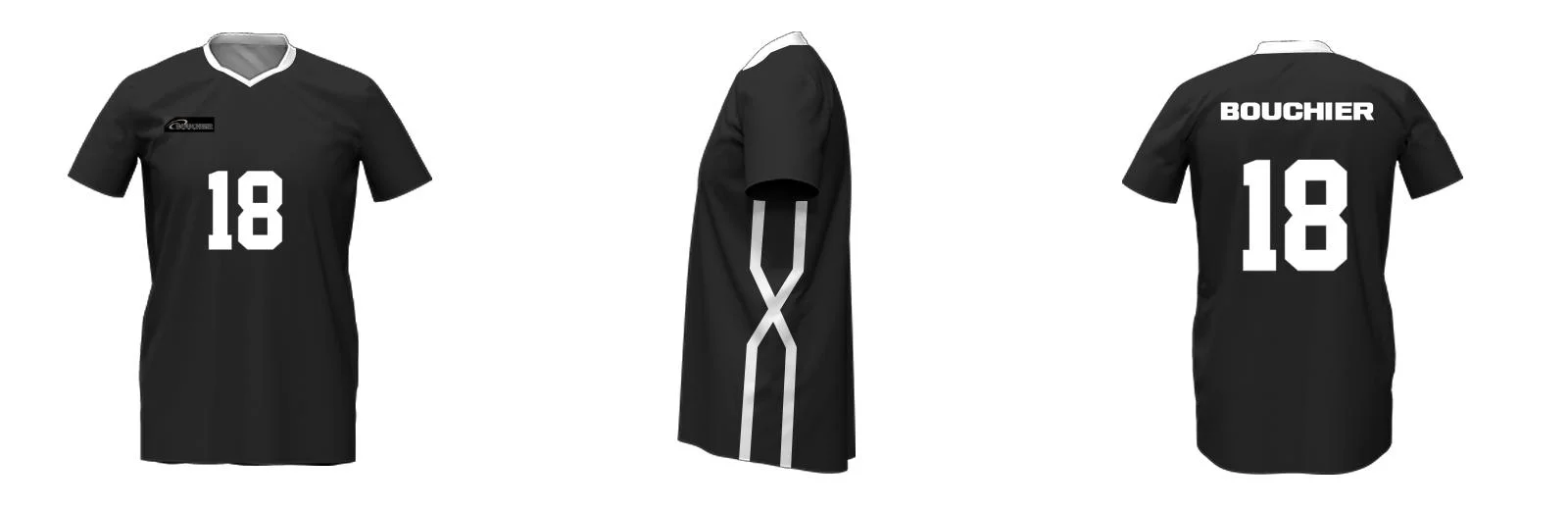 Crossover SlimFit HP Soccer Jersey V Neck Design Your Own Custom