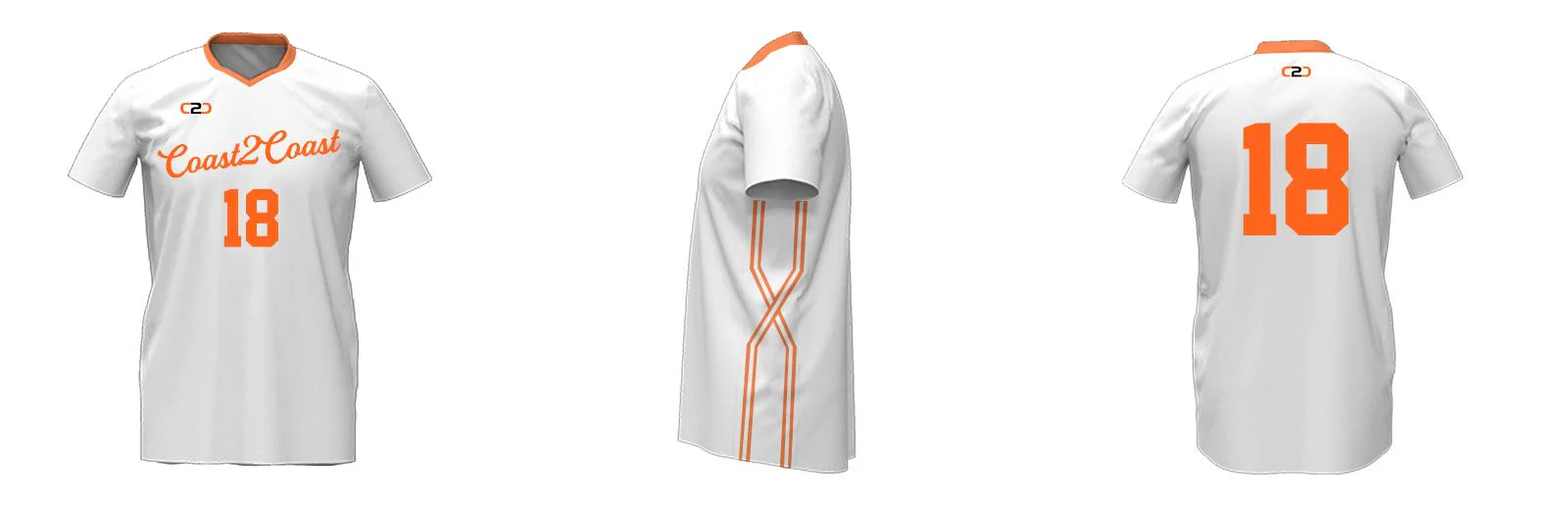 Crossover SlimFit HP Soccer Jersey V Neck Design Your Own Custom