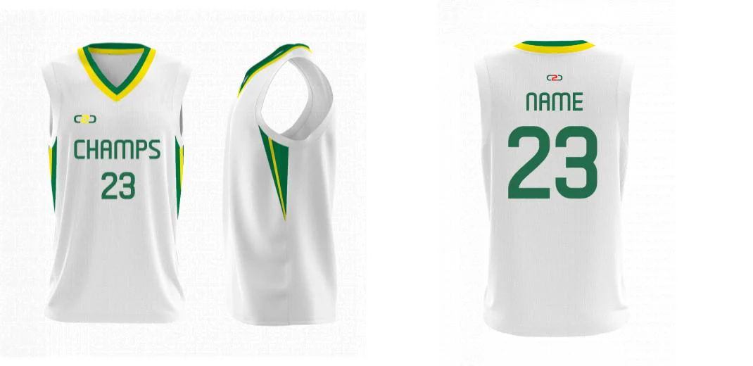 Custom Bear 21 Core Basketball Singlet