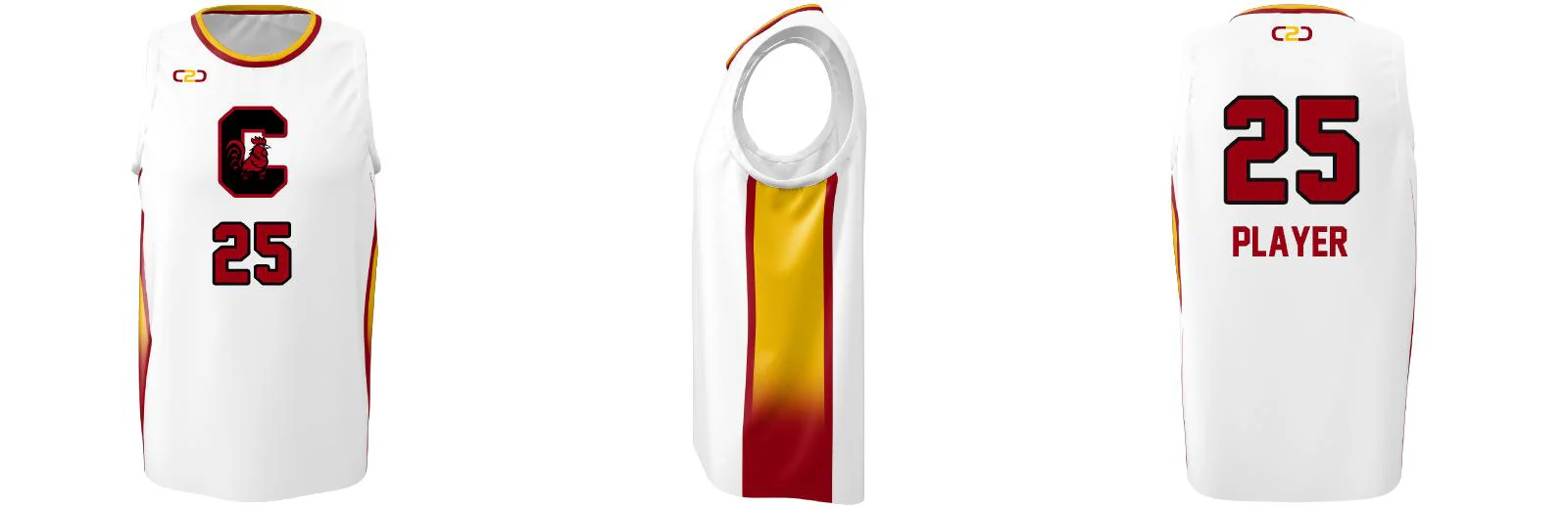 Custom Challenger Core Basketball Singlet