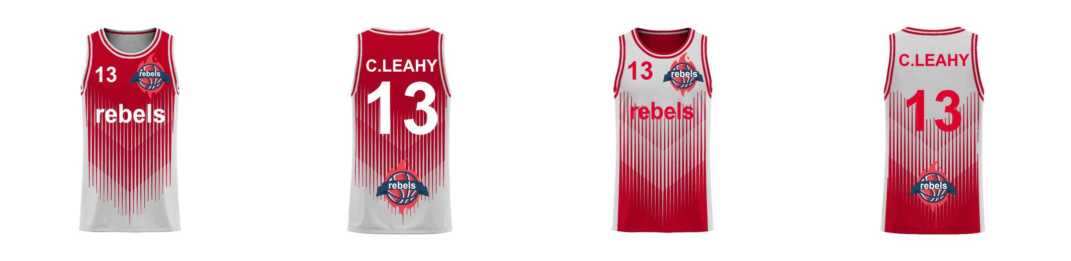 Custom Chevron Core Reversible Basketball Singlet