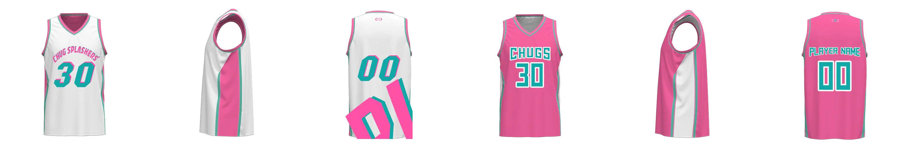 Custom Pass Core V Reversible Basketball Singlet