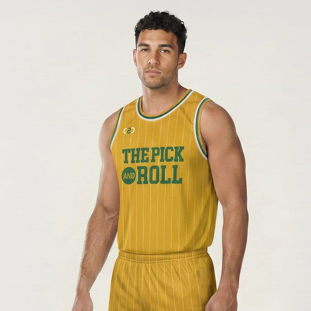 Custom Pick and Roll Core Reversible Basketball Singlet Design Your Own - Image 2