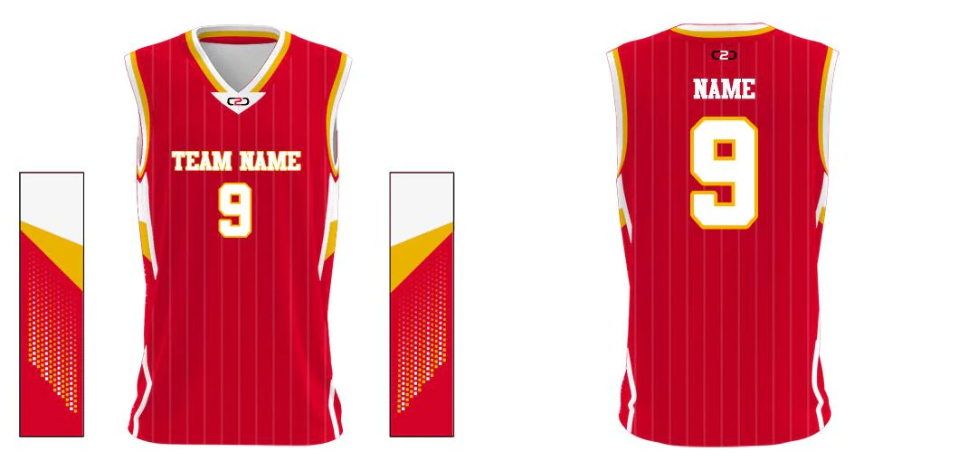 Custom Silver Collection Core Basketball Singlet