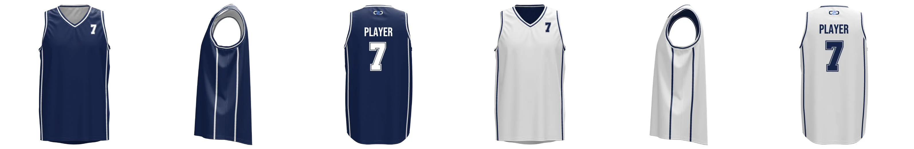 Custom Vic Core Reversible Basketball Singlet