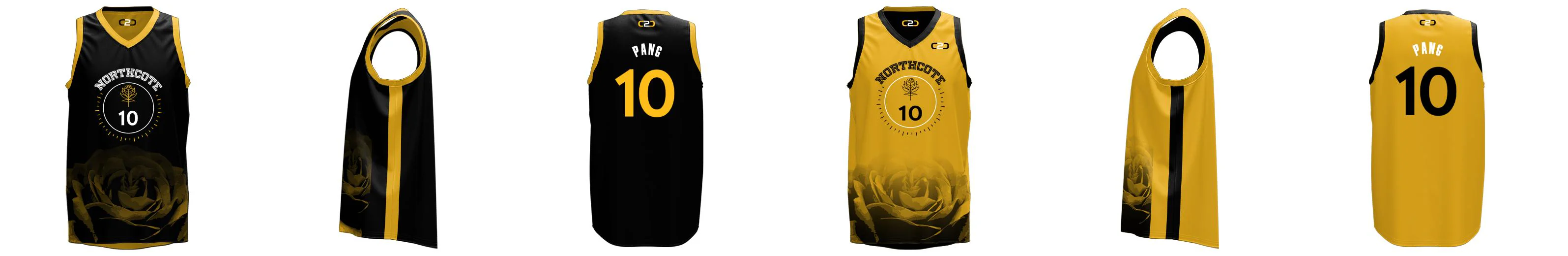 Custom Warriors City Core V Reversible Basketball Singlet