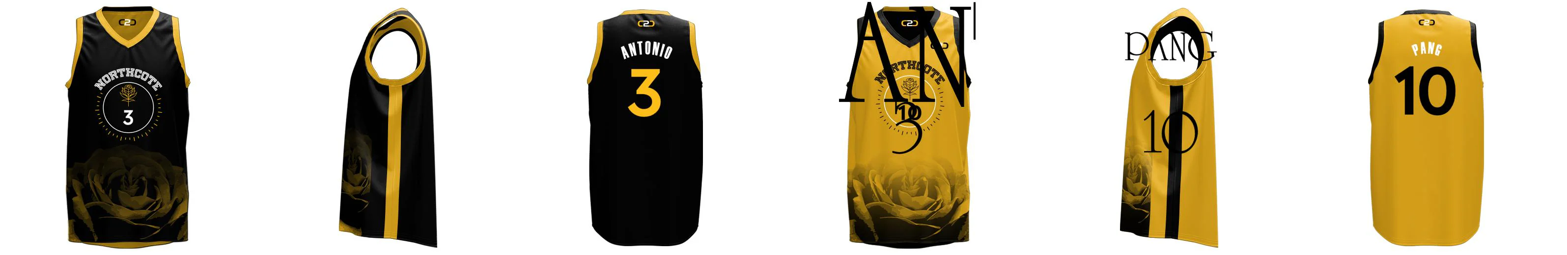 Custom Warriors City Core V Reversible Basketball Singlet