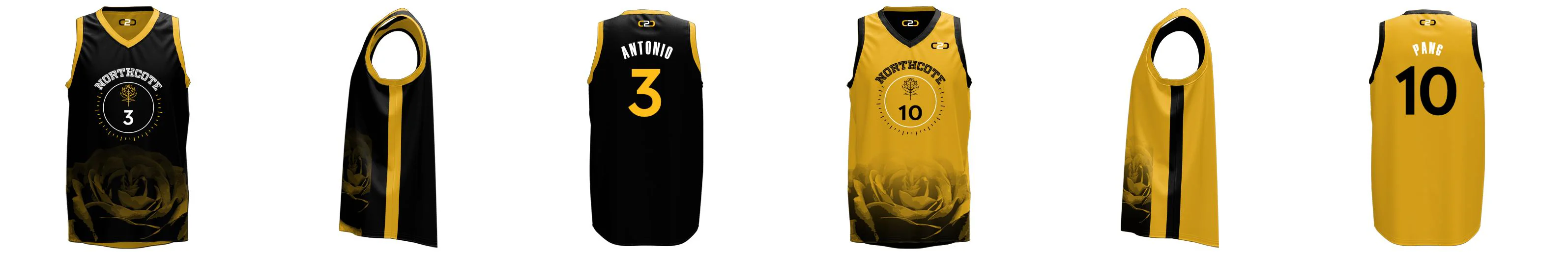 Custom Warriors City Core V Reversible Basketball Singlet