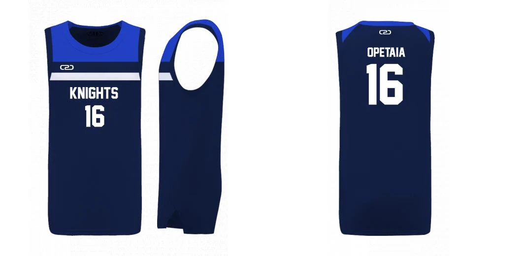 Custom Wolves Icon Slimfit Hp Split Basketball Singlet
