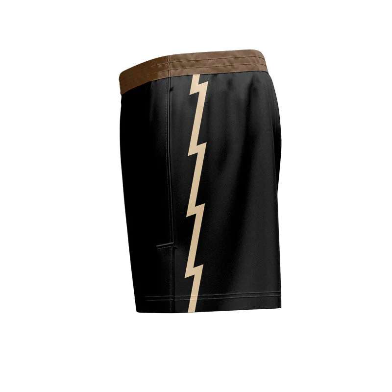 Blacktop SlimFit HP Split High Thigh Shorts Design Your Own Custom - Image 2