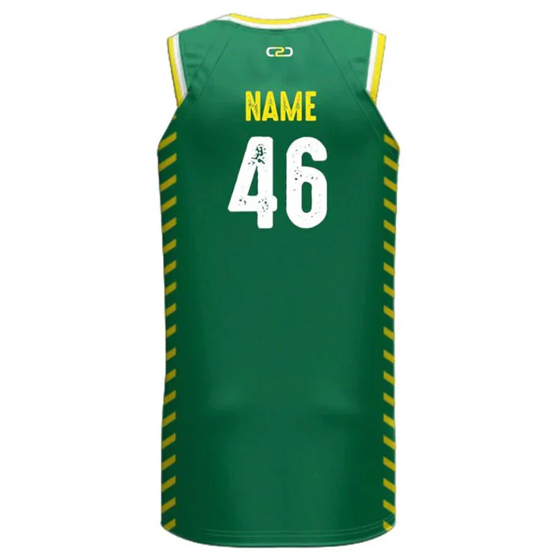 Custom Boomers Slimfit Hp Split Basketball Singlet - Image 3