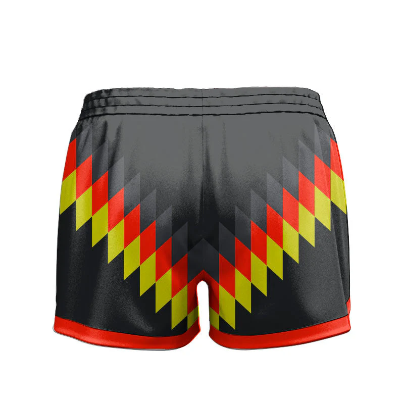 Commander SlimFit HP Ladies Girls High Thigh Curve Shorts Design Your Own Custom - Image 3